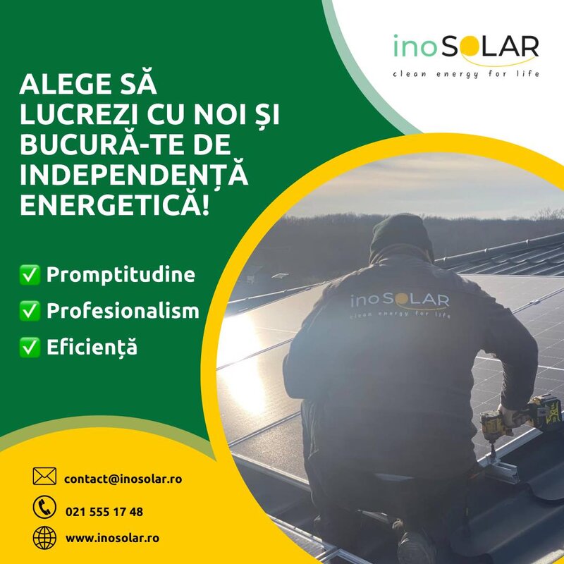 Inosolar - Vanzare si montare panouri fotovoltaice